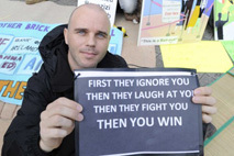 Ocupan pared protestas callejeras se han extendido a Irlanda - VIDEOS | # OccupyWallstreet | Scoop.it