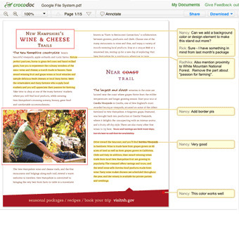Comment on, edit, and fill PDF files, Word documents, images and more | Crocodoc | iGeneration - 21st Century Education | Scoop.it