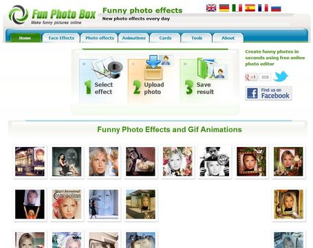 effects and gif animations photo fun online create funny pictures