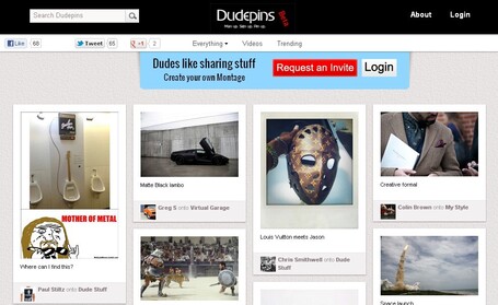 Deux r&eacute;seaux sociaux similaires &agrave; Pinterest r&eacute;serv&eacute;s aux hommes | formation 2.0 | Scoop.it
