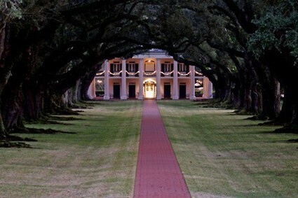 Love Love Love: Oak Alley at Dusk | Oak Alley Plantation: Things to see! | Scoop.it
