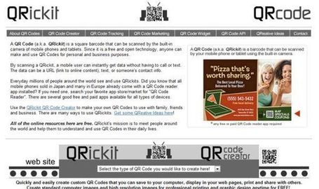 QRickit &ndash; completo set de utilidades para la creaci&oacute;n de c&oacute;digos QR | Realidad aumentada en Educaci&oacute;n | Scoop.it