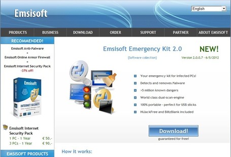 Emsisoft Free Emergency Kit: portable malware scanner | Free removal of malware | ICT Security Tools | Scoop.it