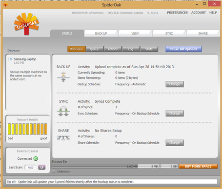 SpiderOak &ndash; Free Online Backup Solution, Offers Maximum Privacy | formation 2.0 | Scoop.it