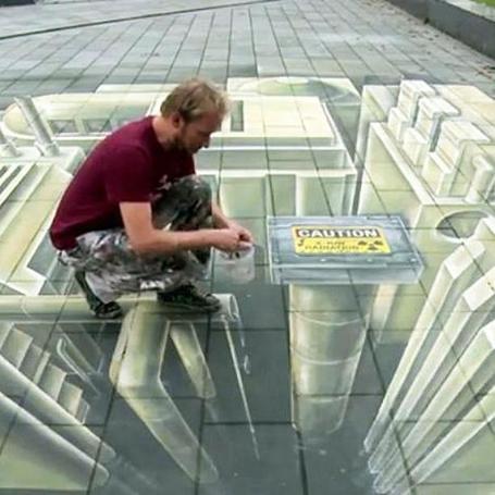Augmented Reality Brings 3D Street Art to Life | Help to Develop Cloud Marketing | Scoop.it