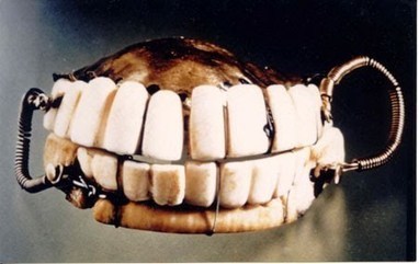 George Washington Had Teeth That Actually Were Yanked From The Heads Of His Slaves And Fitted Into His Dentures