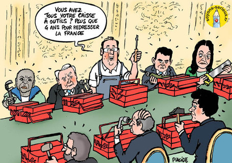 Un an apr&egrave;s, Hollande convoque un s&eacute;minaire gouvernemental &agrave; l&rsquo;&Eacute;lys&eacute;e | Baie d'humour | Scoop.it