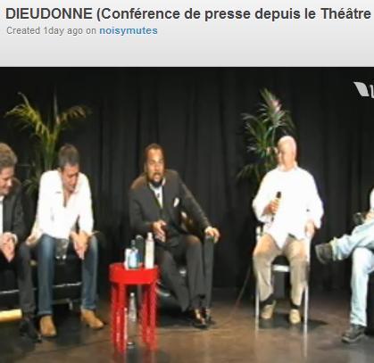 Dieudonn&eacute; : conf&eacute;rence de presse | BEST OF NEWS | Scoop.it