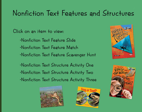 Nonfiction text structure activity pages - Melissa Stewart | Keep learning | Scoop.it