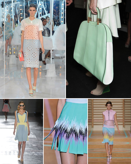 Pastel Colors for Spring 2012 | The Style Umbrella- fashionblast | Fashion Blast: Topshop, Prada, Louis Vuitton and Other Successes in the Fashion World | Scoop.it