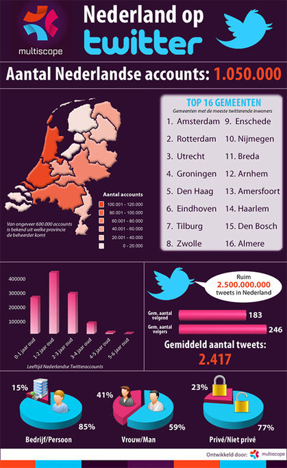 Nederland op Twitter | WebSonic.nl :: Nieuws | Sitebuilding 2.0, SEO 2.0, marketing 2.0 and more | Scoop.it