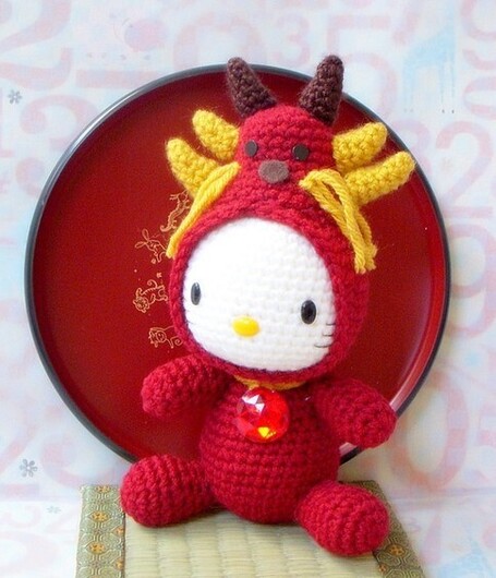 Amigurumi Pattern  Zodiac Dragon Kitty Crochet by ZodiacGurumi | Geeky Creations | Scoop.it