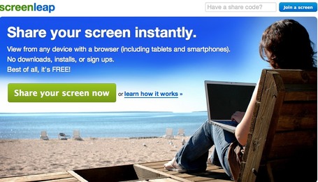 Instant Screen Sharing | Screenleap | Alt Digital | Scoop.it