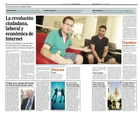 Art&iacute;culos en El Faro de Ceuta sobre el impacto social de Internet | Esteban Romero | Educaci&oacute;n a Distancia (EaD) | Scoop.it
