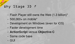 From Web to Mobile with Stage3D How can we use... | Everything about Flash | Scoop.it