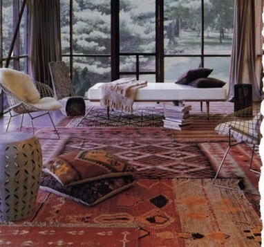 Design Trend: Layering Vintage Textiles | Home & Office Styling | Scoop.it