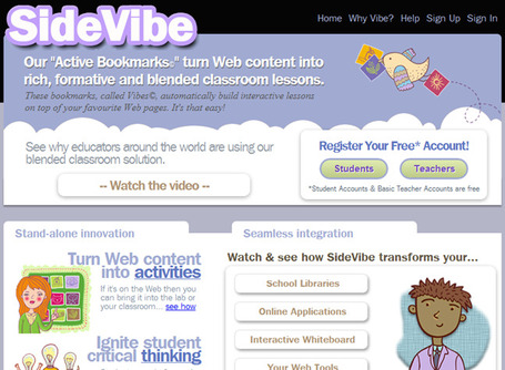 SideVibe | Bibliotecas Escolares do S. XXI | Scoop.it