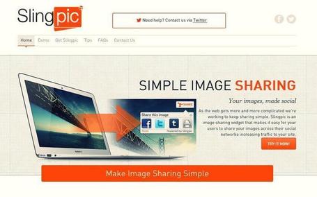 SlingPic. Facilitez le partage des images de votre blog sur les r&eacute;seaux | Veille Techno et Informatique "Autrement" | Scoop.it