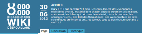 WikiDebrouillards. Un wiki des exp&eacute;riences scientifiques du quotidien. | formation 2.0 | Scoop.it