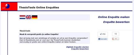 ThesisTools: Online Enqu&ecirc;tes (gratis + in het Nederlands) | I-coach | Scoop.it