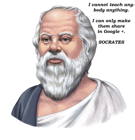 Socrates on Google + | Intelligent humor | Scoop.it