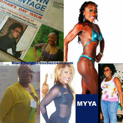 Myya lost 100 pounds | Black Weight Loss Success | workouts | Scoop.it