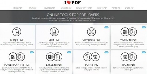 Ilovepdf Ya Nos Permite Comprimir Pdfs Pasar De Word Excel Y