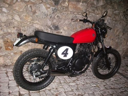 Suzuki gn cheap 250 scrambler