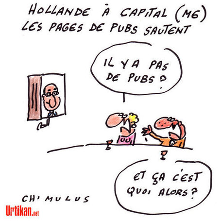 Pas de Pub sur M6 pour le Pr&eacute;sident Fran&ccedil;ois Hollande | Baie d'humour | Scoop.it