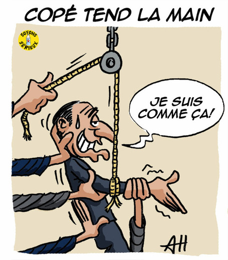Cop&eacute; tend la main &agrave; Fillon | Baie d'humour | Scoop.it