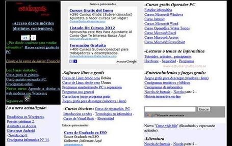 Estudiargratis, colecci&oacute;n de cursos gratuitos de inform&aacute;tica y otras &aacute;reas | FonoTecno | Scoop.it