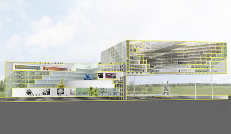 1,620 Recycled Shipping Containers to Create an Eco-friendly Cultural Landmark in Taiwan | The Architecture of the City | Scoop.it