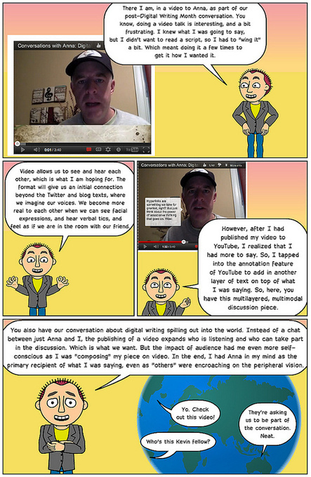 Reflecting on a Digital Conversation, part one | NWP Digital Is | #digiwrimo: Digital Writing Month | Scoop.it