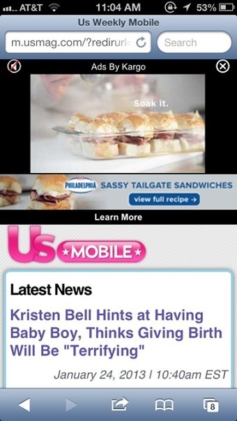 Kraft&rsquo;s Philadelphia flaunts products through mobile ads, video | Mobile & Magasins | Scoop.it