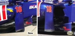 Toro Rosso STR6 – Updated panels before season starts « Formula 1 tech and art's Blog | F1 news | Scoop.it