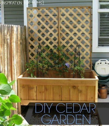 Inspiration For Moms: Raised Cedar Garden Planter {Tutorial} | Natural Soil Nutrients | Scoop.it