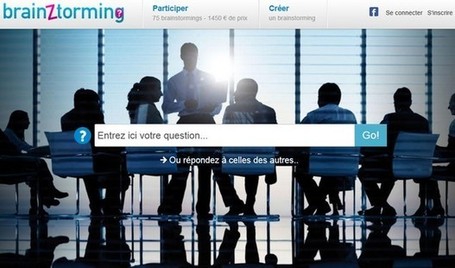 Brainztorming : cr&eacute;er un brainstorming en ligne | formation 2.0 | Scoop.it