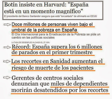 BOTÍN insiste erre con erre en Harward: " España está en un momento magnífico" | La revolution de ARMAK | Scoop.it