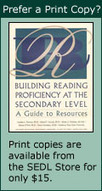 Building Reading Proficiency at the Secondary Level: A Guide to Resources: Introduction | Engaging students in the 21st century | Scoop.it