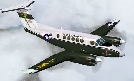 US Army C-12 Huron for FS9 | Microsimulation | Scoop.it