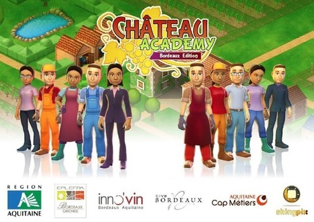 Chateau Academy : un serious game destin&eacute; &agrave; attirer les jeunes vers les diff&eacute;rents m&eacute;tiers de la vigne et du vin. | SeriousGame.be | Scoop.it