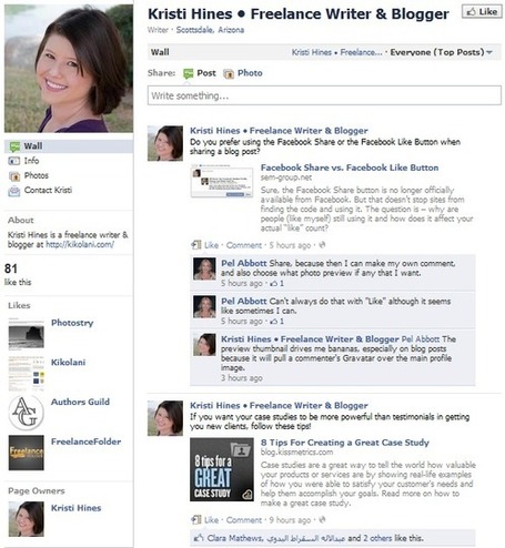 Tips for Starting a New Facebook Fan Page | English Classes | Scoop.it