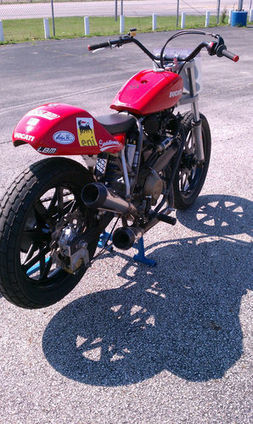 2007 Ducati Hypermotard 1100 GNC AMA Pro dirttracker flattracker racer race ready | eBay | Ductalk | Scoop.it