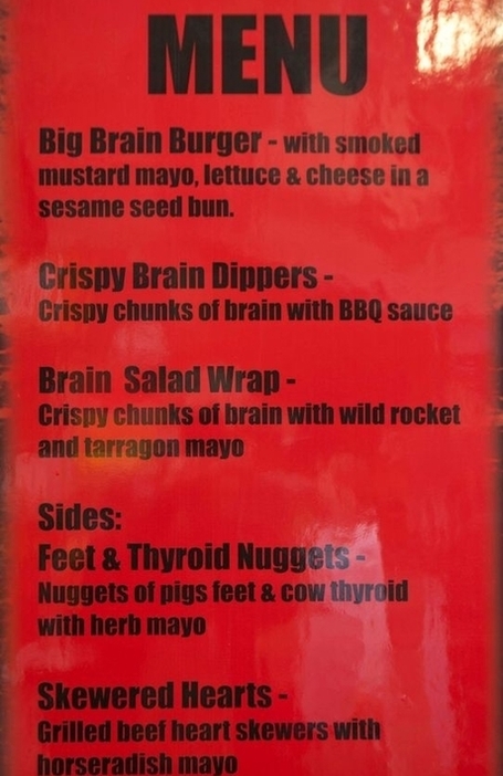 Gory Gourmet : Burger Zombie Unik Dari Otak Sapi [ www.BlogApaAja.com ]