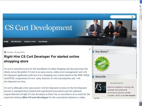 CS Cart Development: Right Hire CS Cart Developer For started online shopping store | CS Cart Developer-Your Online Business on the Way of opportunity | Scoop.it