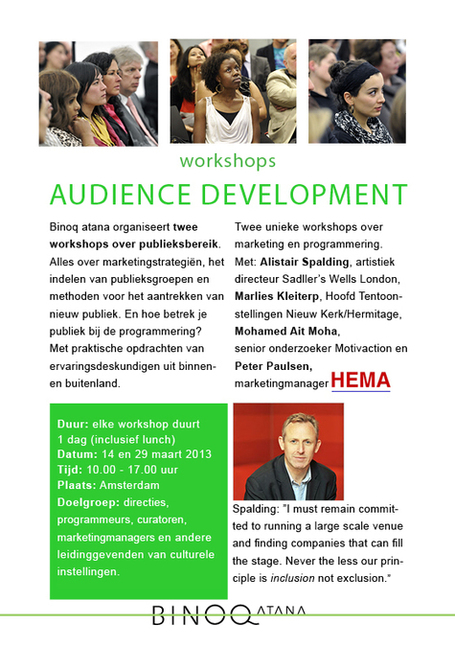 binoq workshops audience development | innovation and diversity | Scoop.it