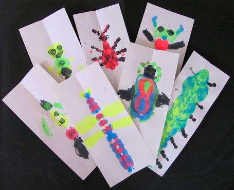 The Imagination Tree: Painted Blotto Creations | Jardim de Inf&acirc;ncia | Scoop.it