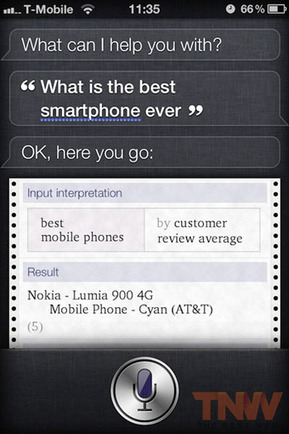 Selon Siri, le Lumia 900 est le meilleur smartphone - Presse-citron | Actu High Tech | Scoop.it