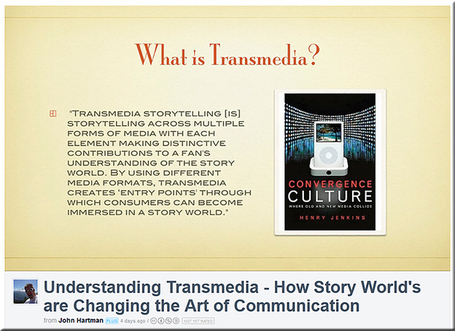 Understanding transmedia: How story world&rsquo;s are changing the art of communication [Hartman] | Progressive Storytelling | Scoop.it