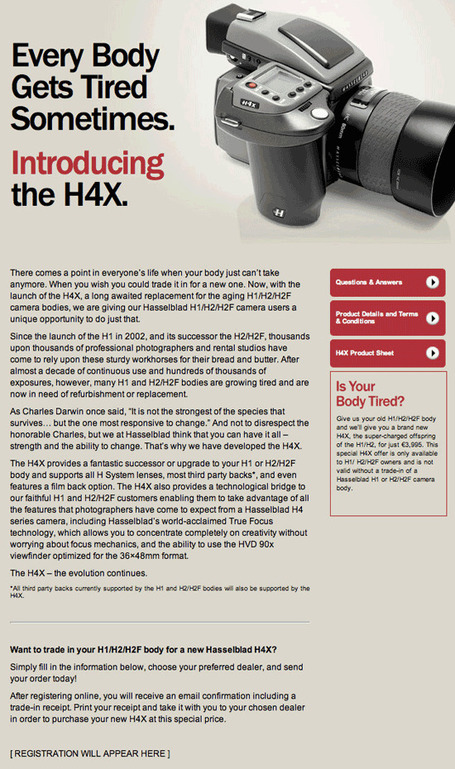 New Hasselblad H4X body coming soon | "Cameras, Camcorders, Pictures, HDR, Gadgets, Films, Movies, Landscapes" | Scoop.it